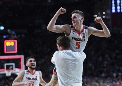 Guy S Late Free Throws Send Virginia To First National