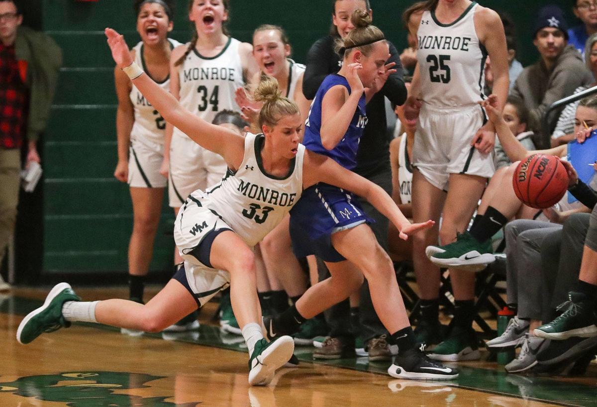 William Monroe Girls Basketball Hosts Madison County C Ville