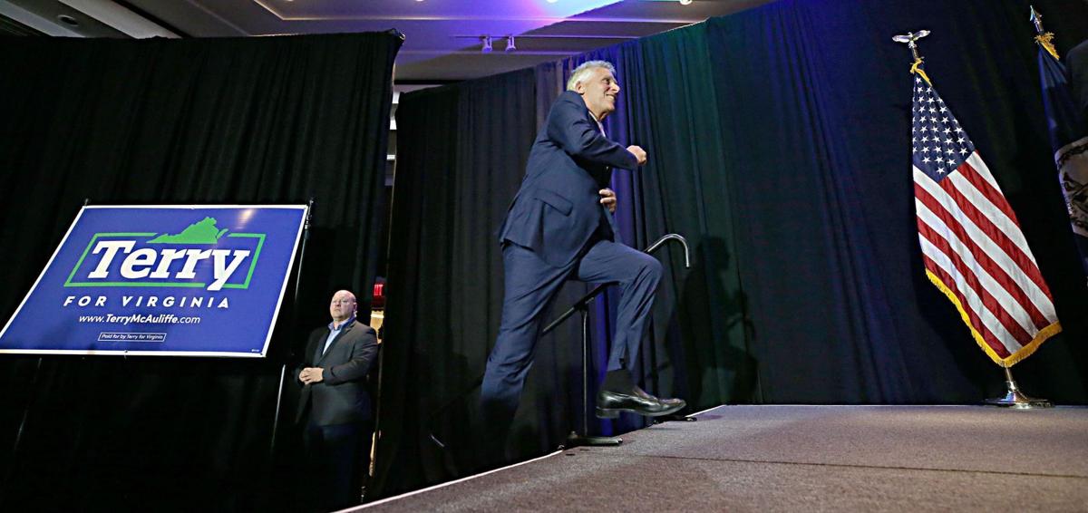 Terry McAuliffe - victory rally