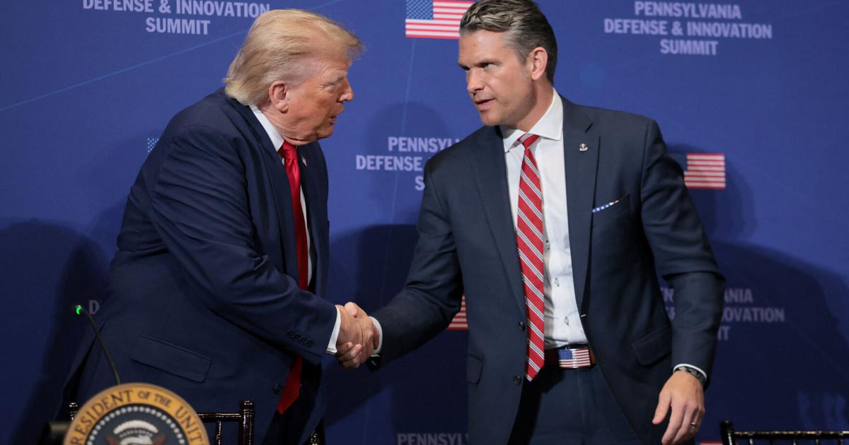 Hegseth says Pentagon will begin testing testosterone of US service ...