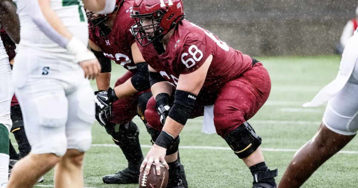 Virginia football transfer target: Harvard C Austin Gentle