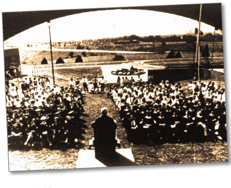 43 years ago, PVCC conferred degrees on its first class