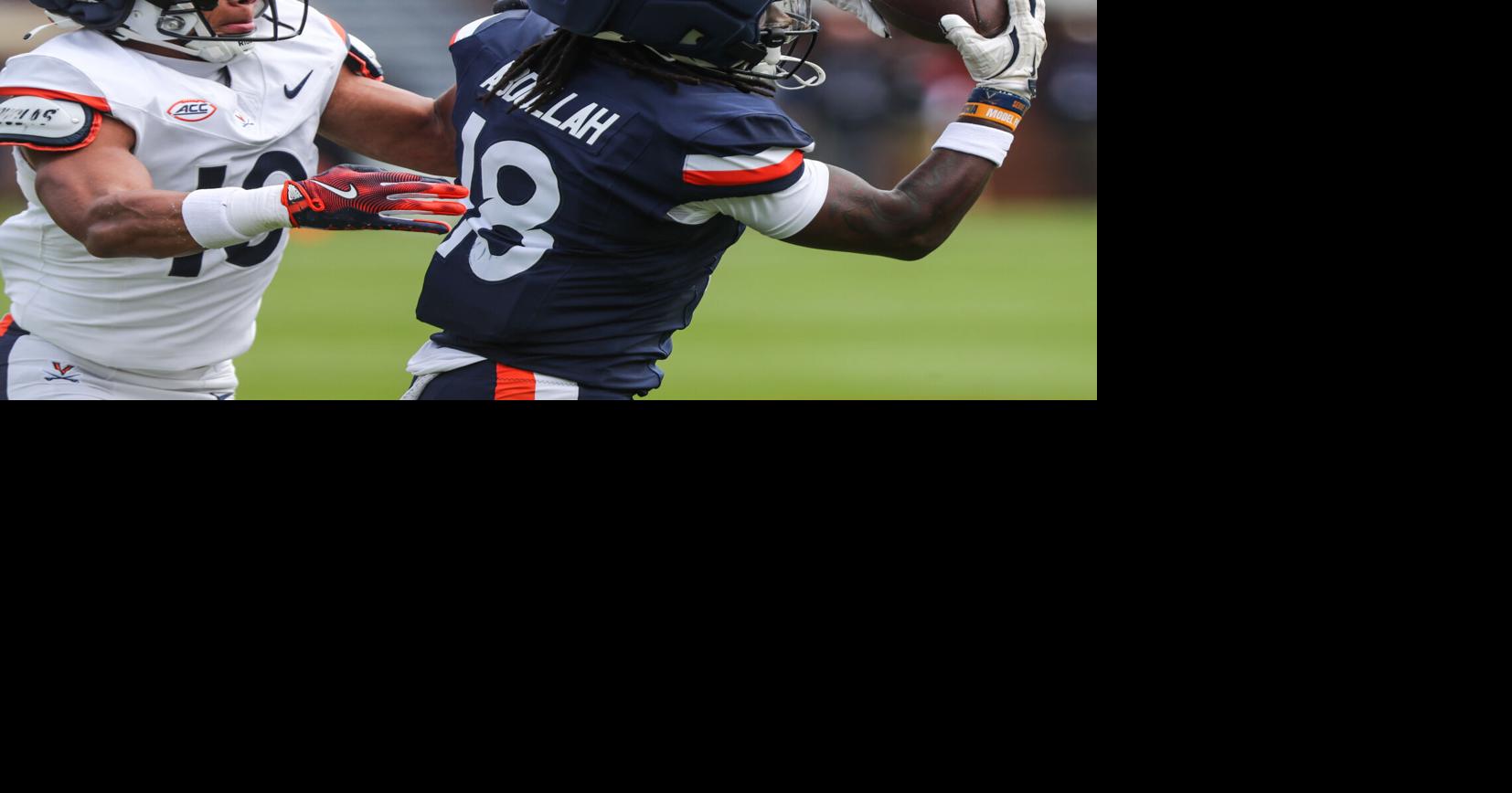 Virginia football ends spring confident in deep group of WRs