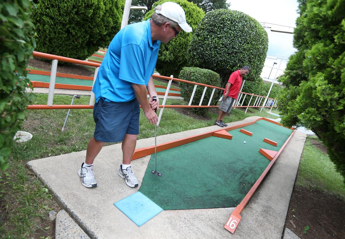 Serious fun Pros, amateurs compete in PuttPutt tournament this
