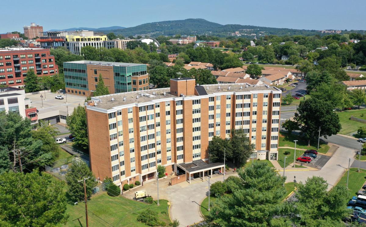 Crescent Halls aerial