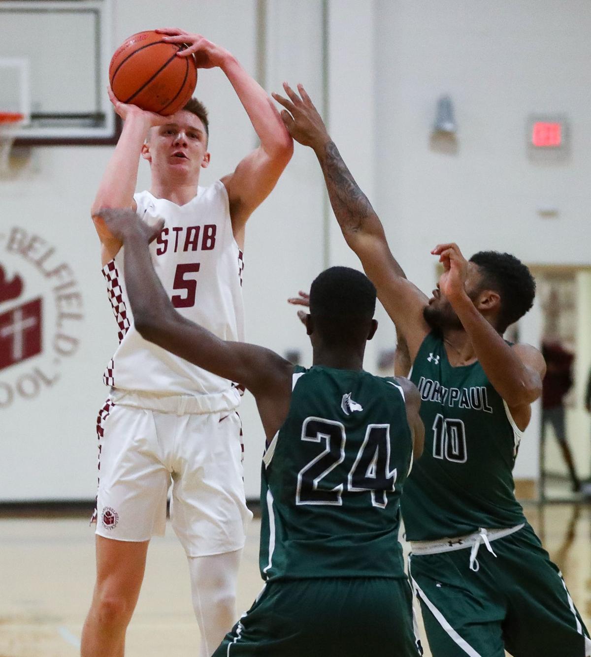 Stab Boys Basketball Hosts St John Paul The Great Catholic