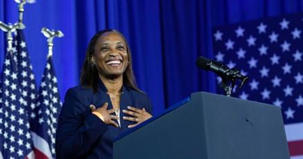 Laphonza Butler sworn in to replace late California Sen Feinstein third Black female senator in US history Laphonza Butler sworn in to replace late California Sen Feinstein third Black female senator in US history