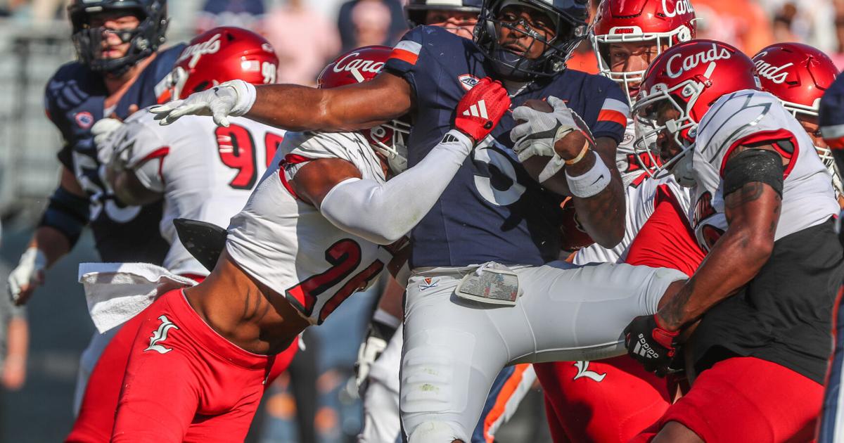 Virginia football's comeback falls short against Louisville