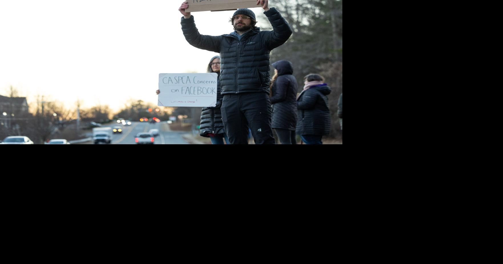 Protesters call for CASPCA director's resignation