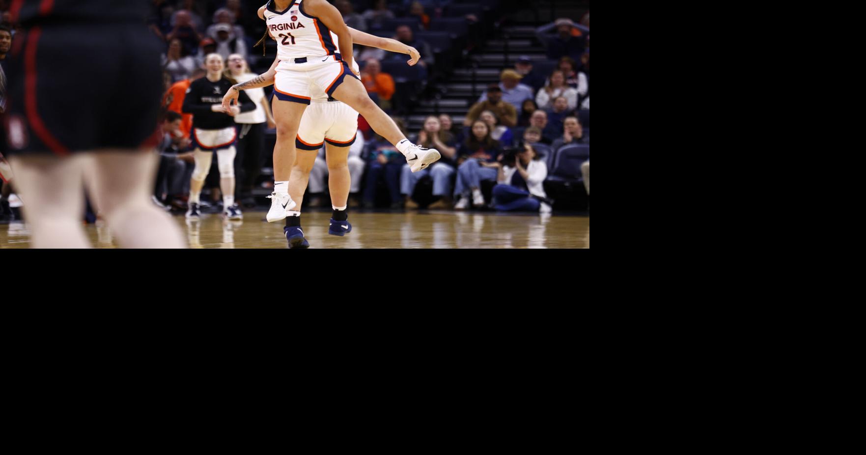 Kymora Johnson scores her 1,000th career point in Virginia's win over ...