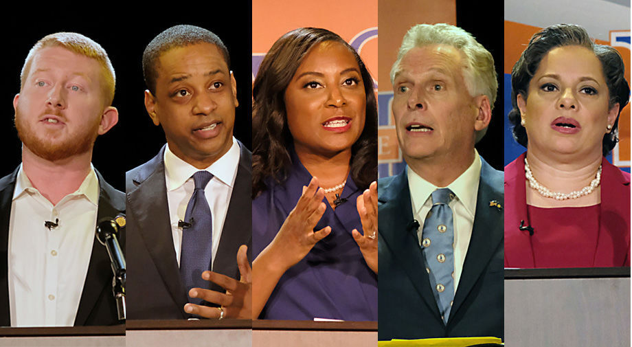 Democratic candidates for govenor