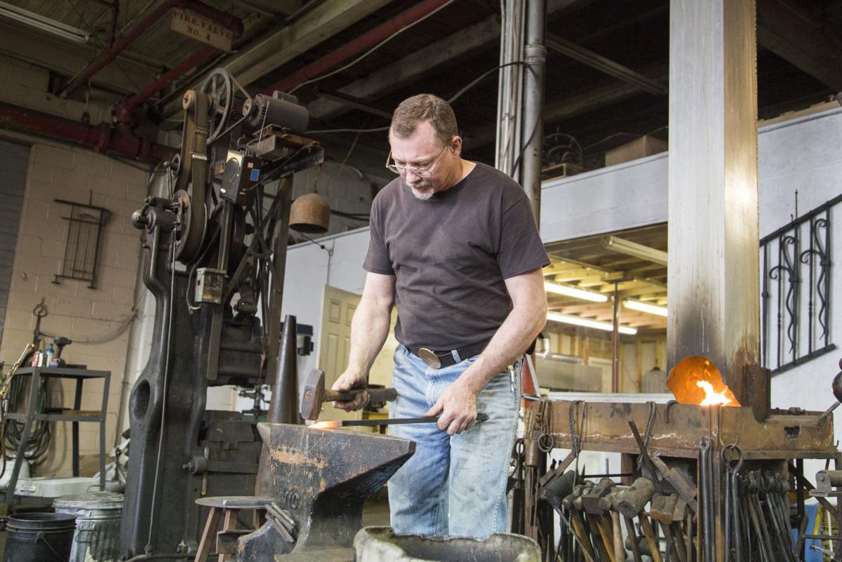 Forging A Career In Old Craft Waynesboro Blacksmith Keeps Tradition Alive Archives Dailyprogress Com Four custom knife makers compete to make the best usable knife through a series of challenges. waynesboro blacksmith keeps tradition