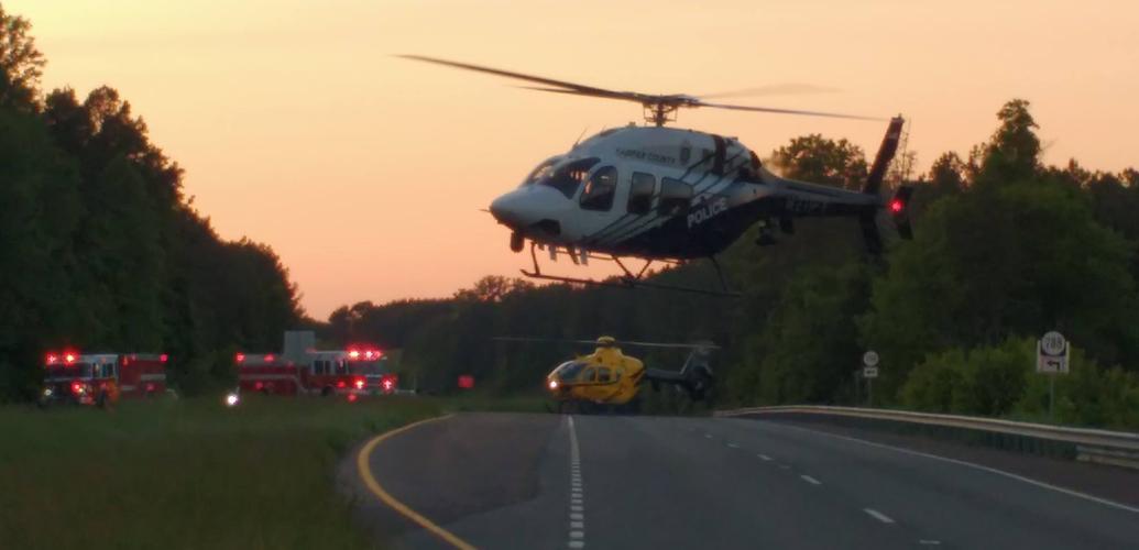 Six medical helicopters provide transport from Culpeper car accident