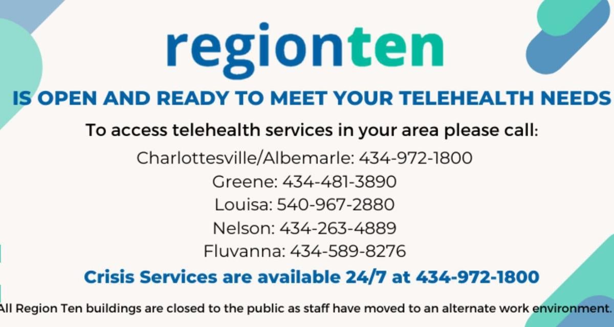 Region Ten telehealth services