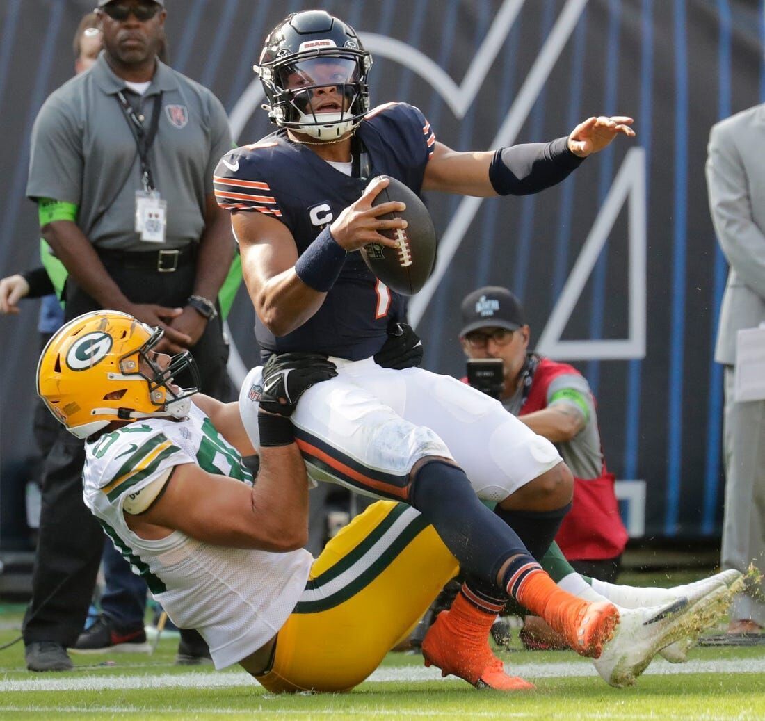 Chicago Bears QB Justin Fields says he was 'too conservative' in opener  against Green Bay Packers - Washington Times