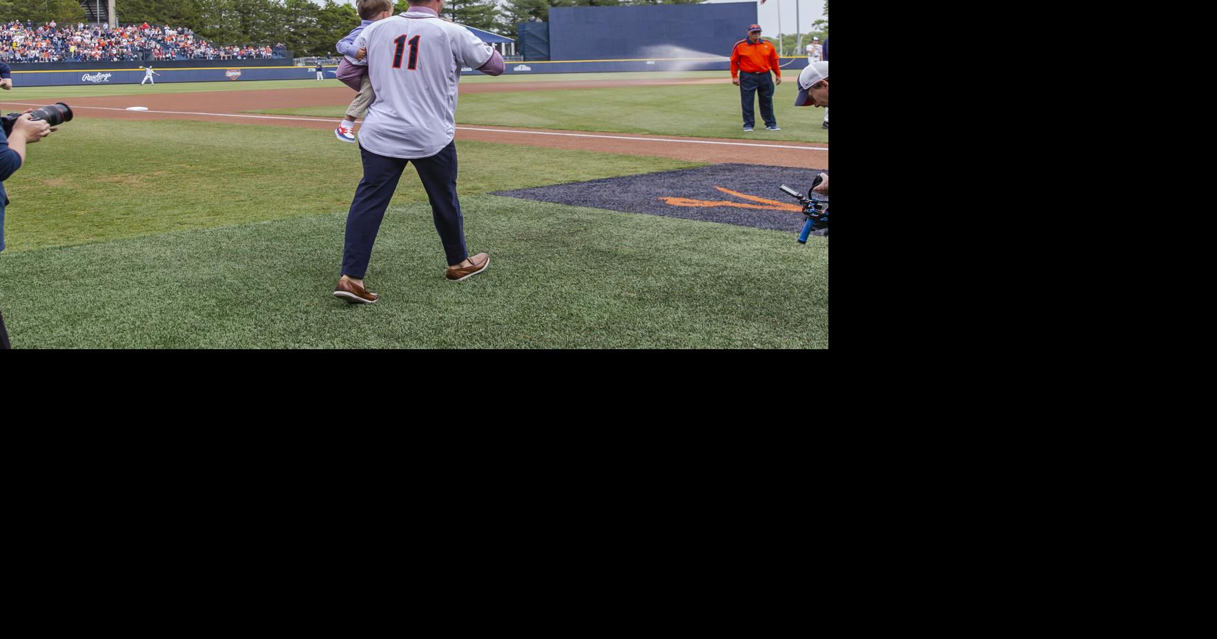 UVA baseball honors Ryan Zimmerman with jersey retirement ceremony