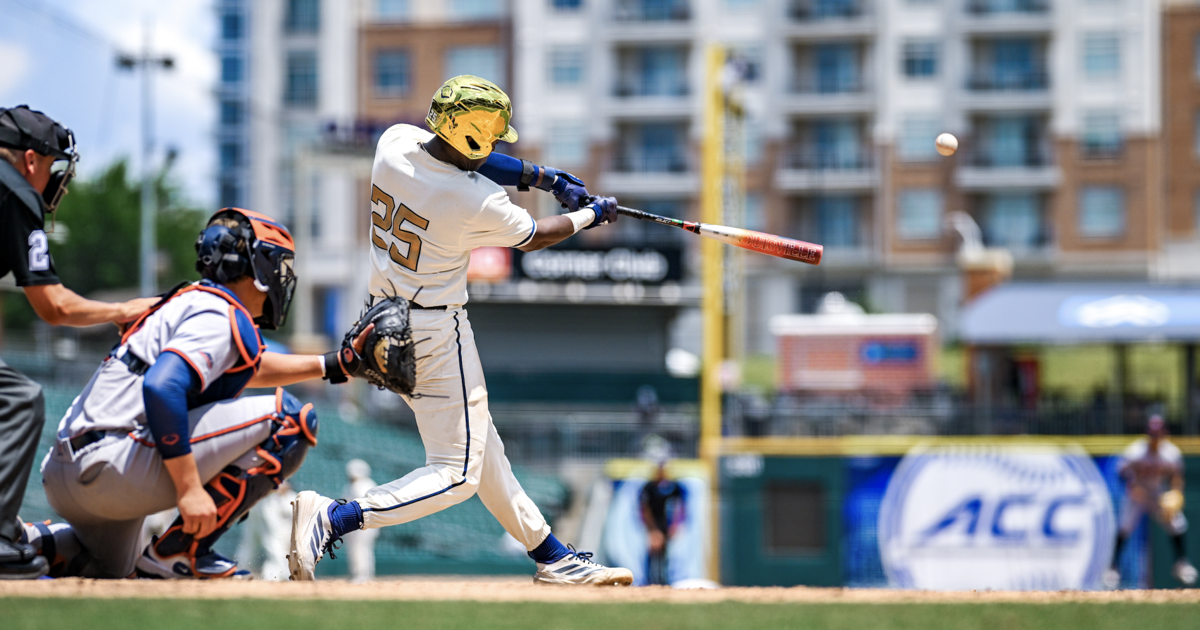 Georgia Tech slugs past Virginia baseball in ACC tournament quarterfinals