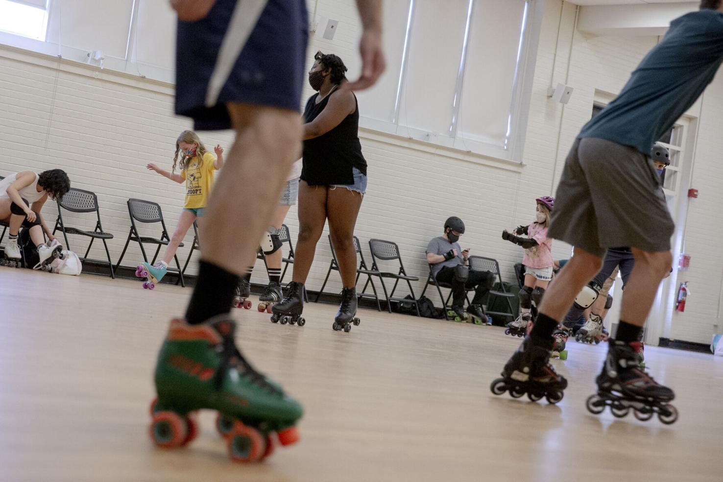 PHOTOS Free roller skating at Carver Recreation Center