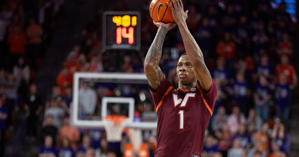 Photos: Virginia Tech men's basketball upsets No. 20 Clemson