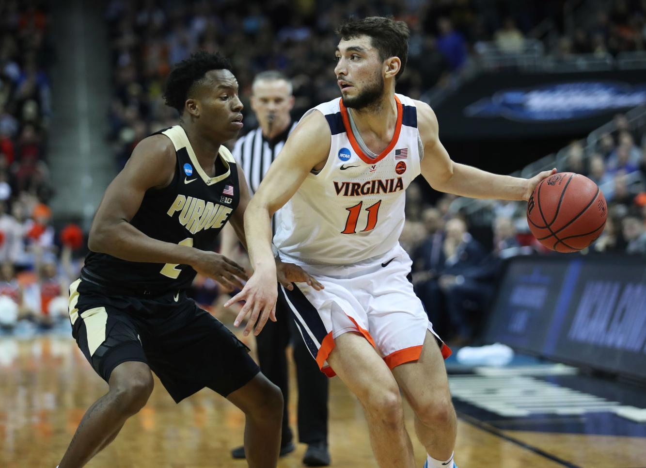 Photos Virginia beats Purdue in overtime to advance to Final Four