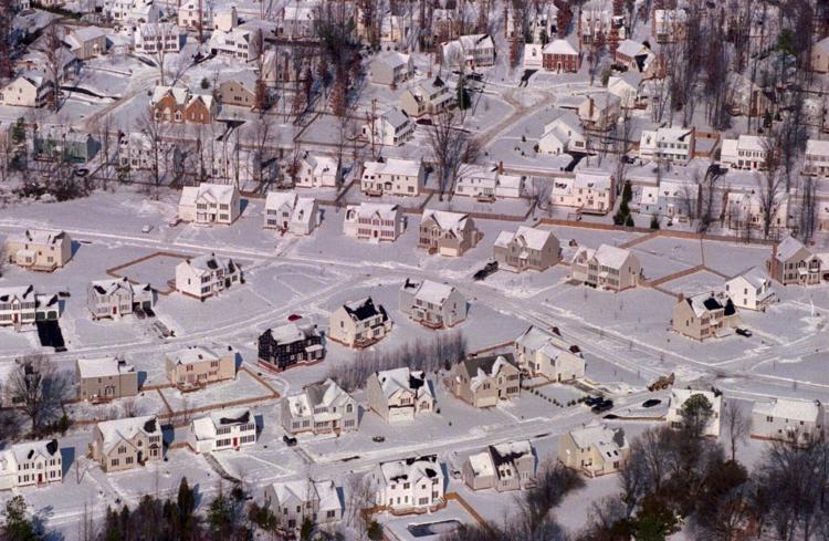 PHOTOS 25 years ago, Virginia got walloped by the �Blizzard of �96