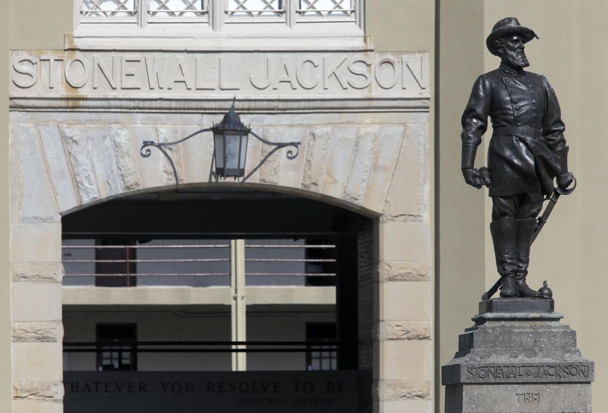 Jackson statue at VMI
