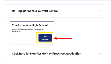 Re-Register Now for 2026-27