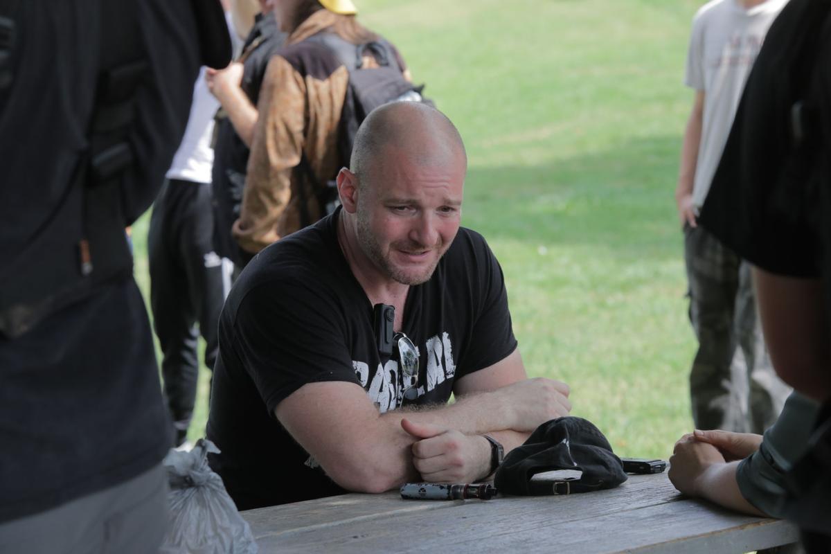 Chris Cantwell is hosting a radio show from AlbemarleCharlottesville