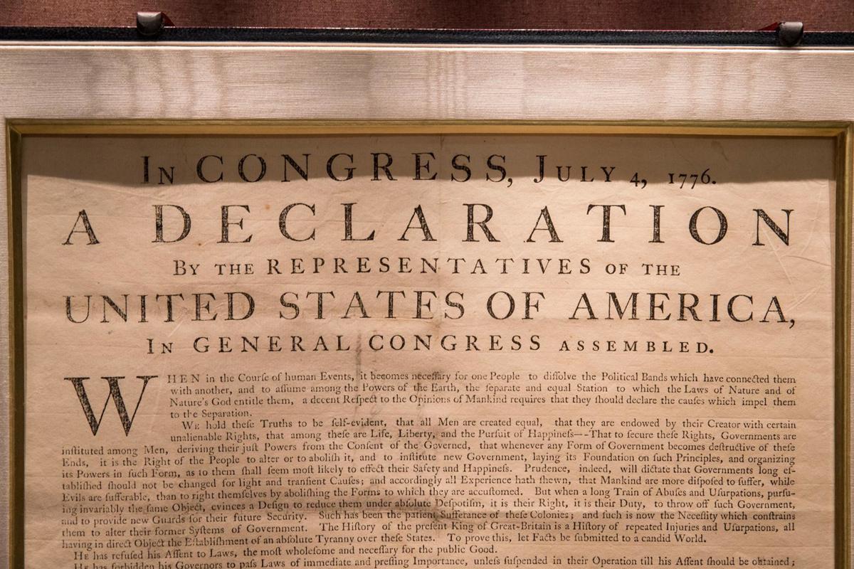 what's the thesis statement of the declaration of independence