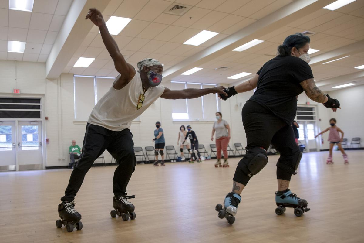 PHOTOS Free roller skating at Carver Recreation Center