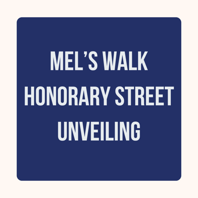 “Mel’s Walk” to be Unveiled in Honor of Melvin Eugene Walker