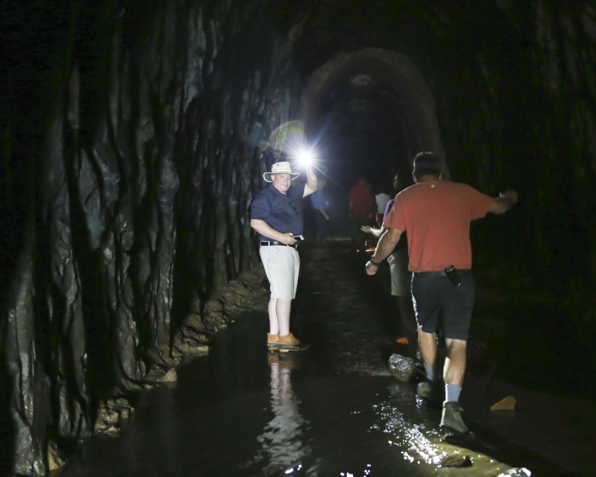 Walk through history an exclusive sneak peek of the Crozet Tunnel