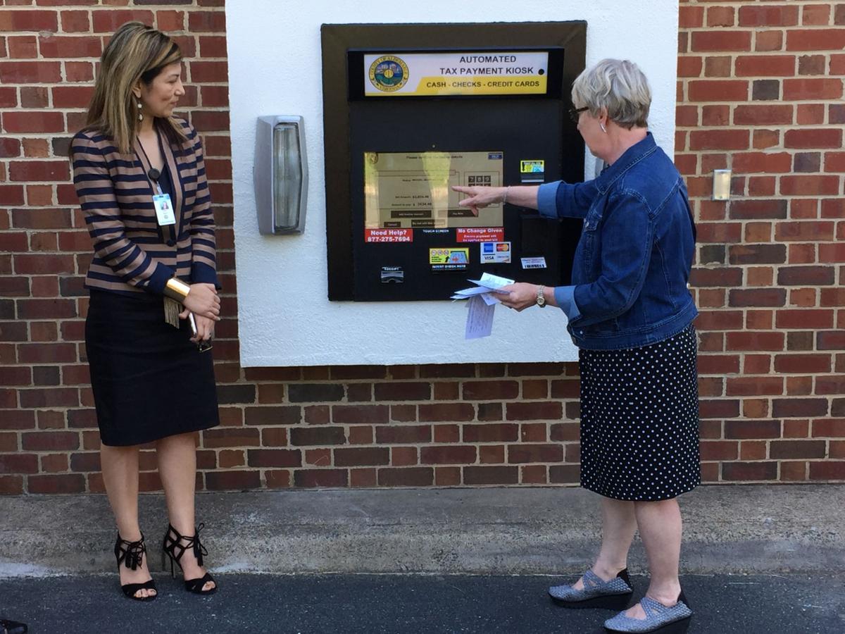 Albemarle tax payment kiosk