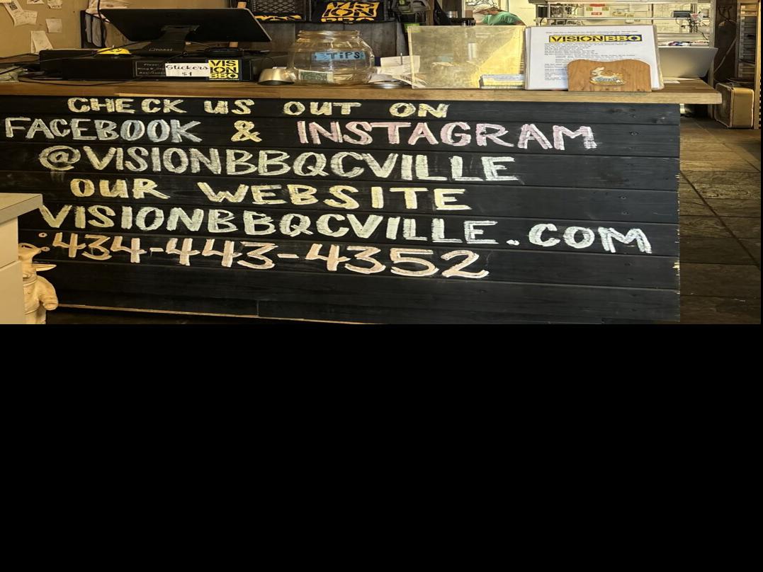 Charlottesville's Vision BBQ expanding into dinein, fullservice
