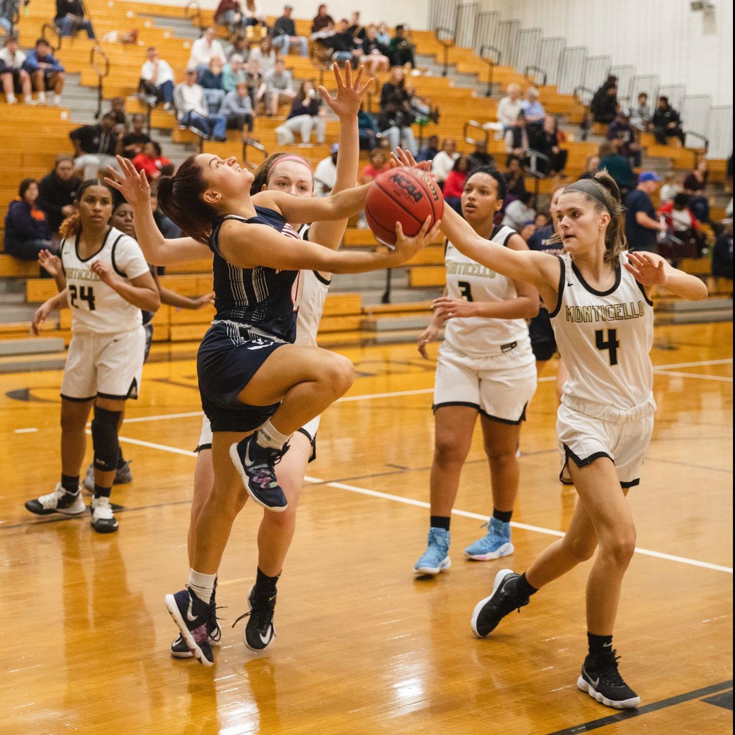 Harrisonburg Girls Basketball Team Outlasts Monticello In Overtime