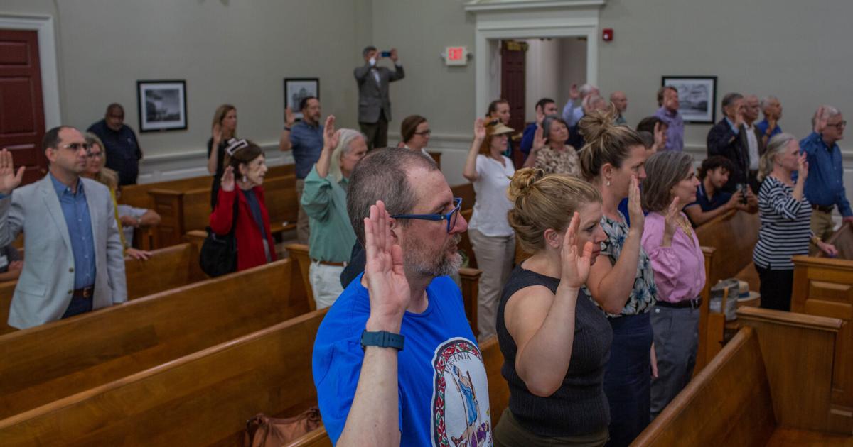 Addison Barnhardt Charlottesville lawyers reaffirm their oaths