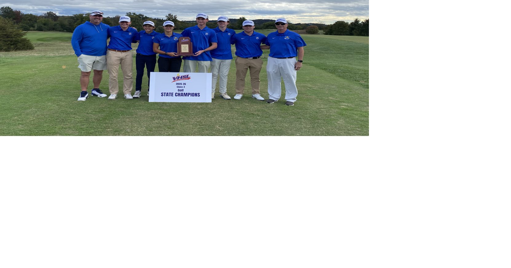 Western Albemarle golf wins second state title in 3 years