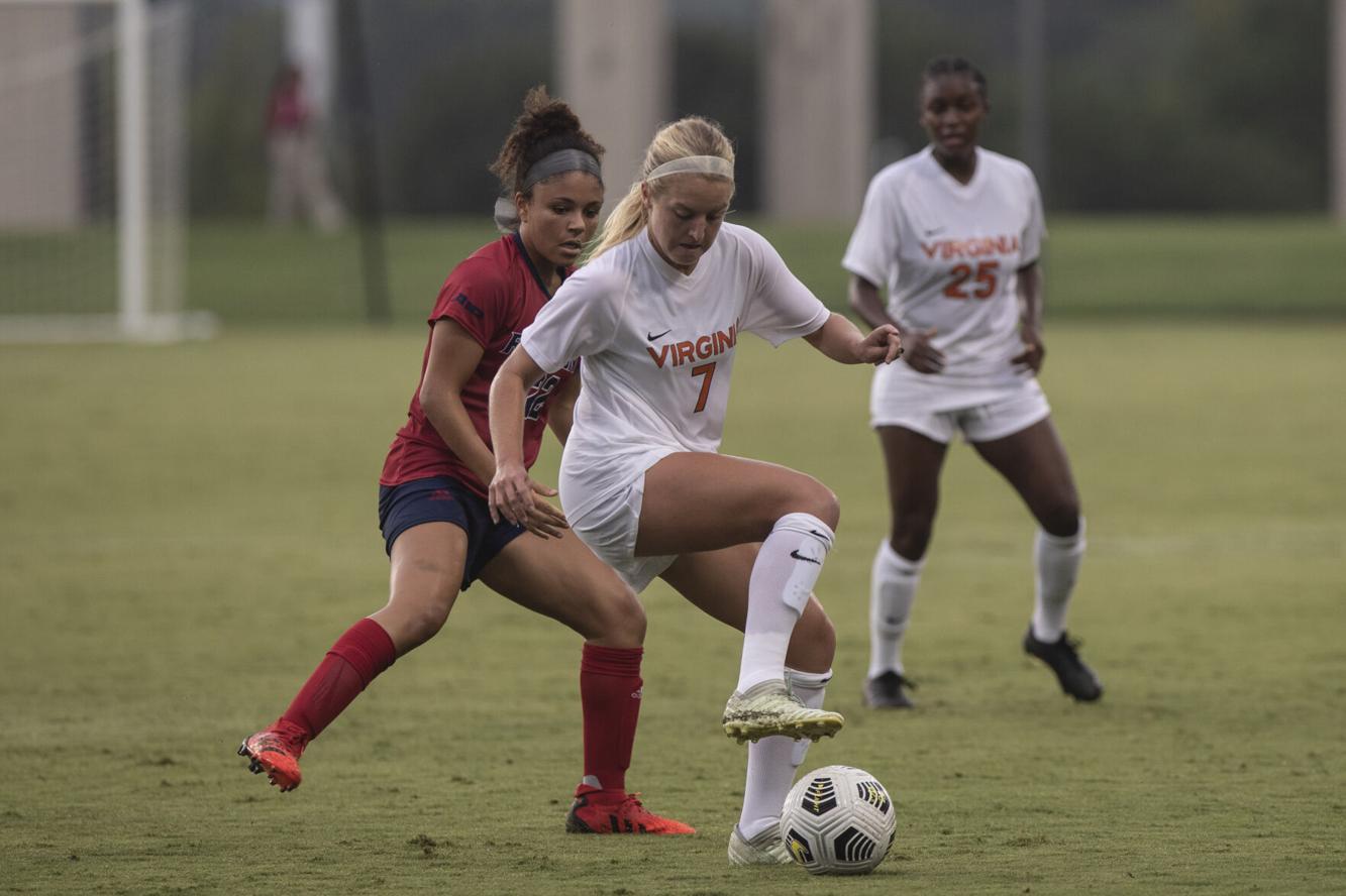 PHOTOS UVa women's soccer team hosts Richmond