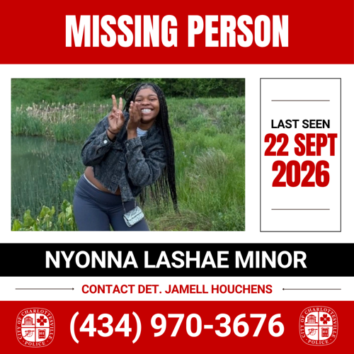 MISSING PERSON ALERT: Nyonna Lashae Minor