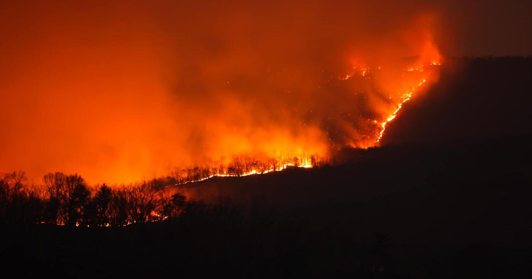 Virginia wildfires should be a climate change 'wake-up call,' says George Mason University scientists - Vimarsana News