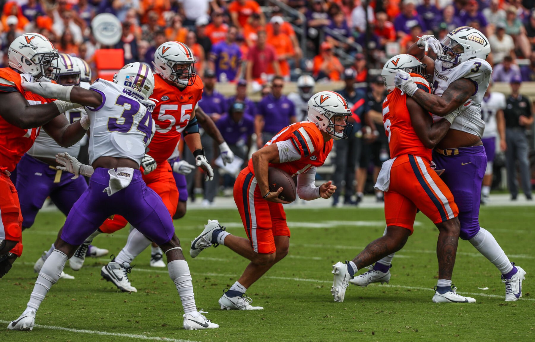 UVa Sports Notebook: QB Anthony Colandrea Named ACC Rookie Of The Week