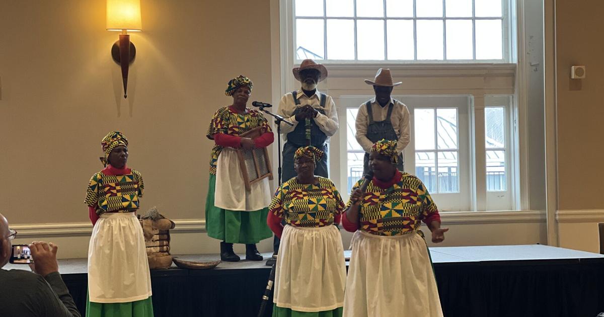 Geechee Gullah Ring Shouters perform at UVa for Liberation and Freedom Day