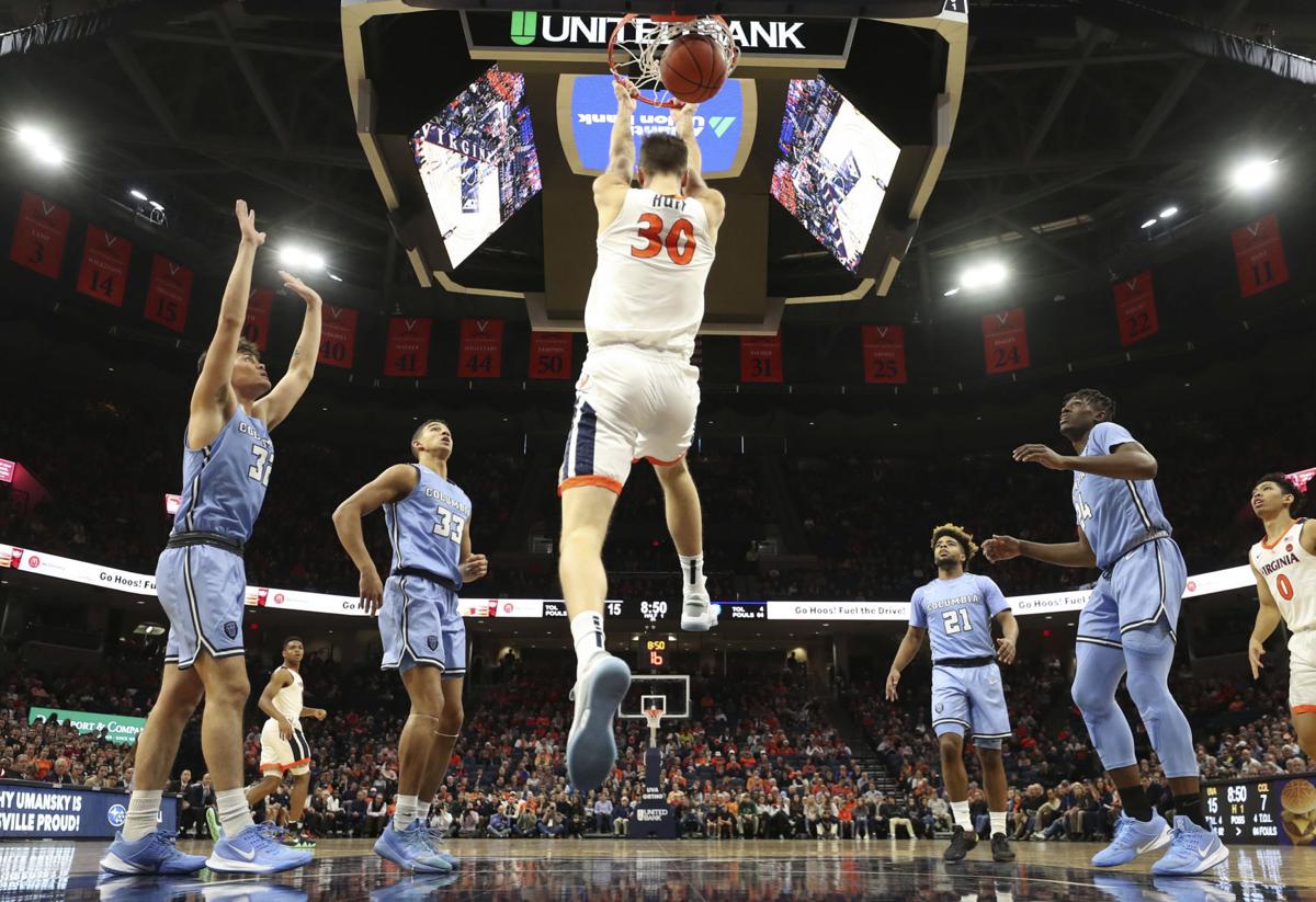 Jay Huff Has A Big Day As Virginia Men S Basketball Team