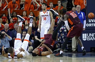 Virginia Tech Knocks Off No 2 Virginia In Overtime Cavalier