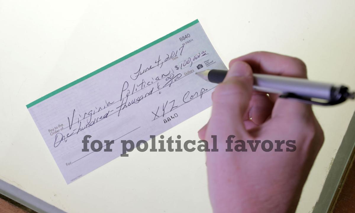 Political Favors Illustration