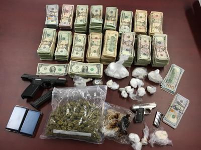 drug bust drugs crime seized hospital dailyprogress leaving suspect sought uva after numerous authorities weapons block during june