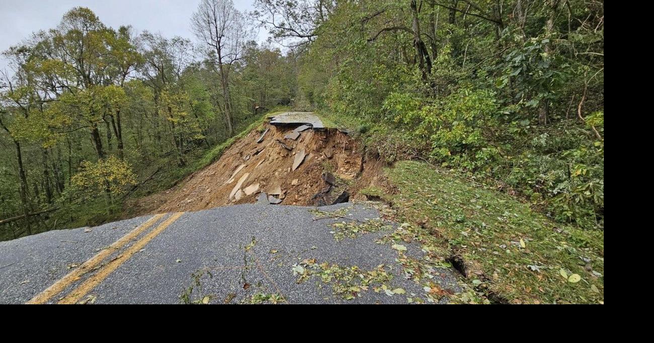 Blue Ridge Parkway closed indefinitely after Helene