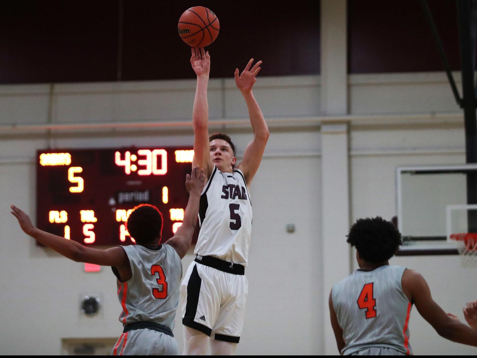 St Anne S Belfield Boys Basketball Team Fends Off Woodberry