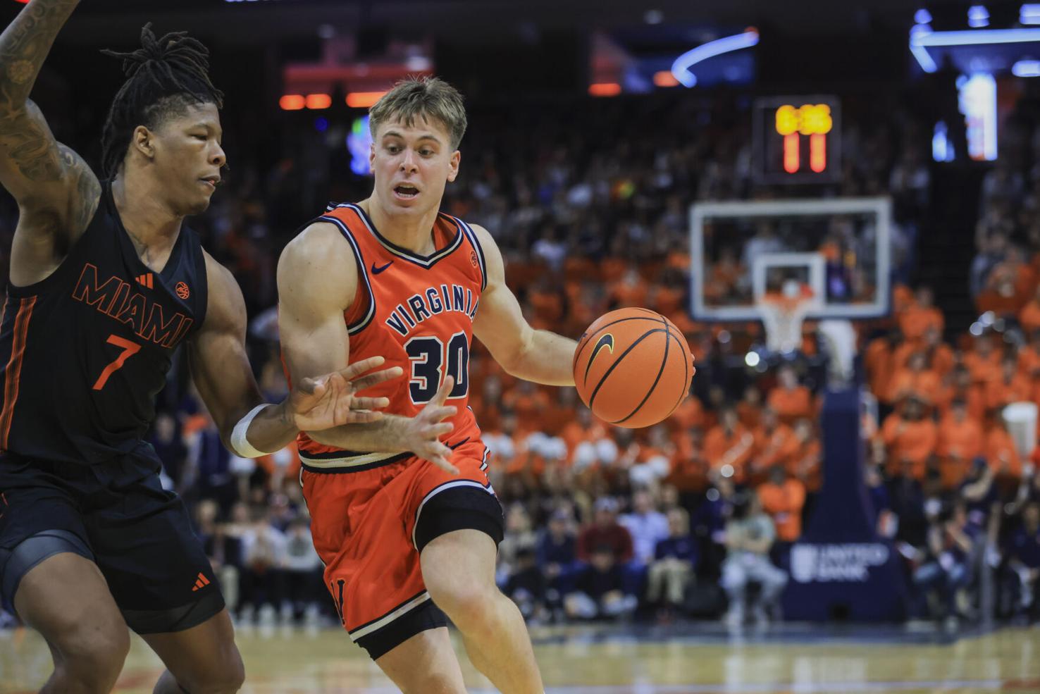 Hall set to lead No. 11 Virginia in road test at No. 1 Duke
