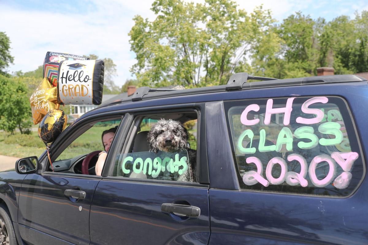 CHS drive-thru graduation